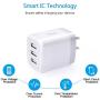 Charging Block, USB Plug, Hootek 2Pack 3.1A 3-Muti Port USB Charger Cube Charging Brick Box Compatible iPhone 11/XS MAX/X/8/7/6S Plus, iPad, Samsung S20 FE 5G S10e S10 S9 S8 S7, Note20 Ultra 5G 10, LG