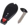 BESTHA Car Key Fob Replacement Keyless Entry Remote Fobik GQ4-53T for 2013-2018 Dodge Ram 1500 2500 3500
