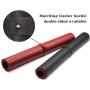 BOONA Desk Mat/Mouse Pad Protector-23.6x11.8 Multifunctional Ultra Thin Waterproof PU Leather Writing Pad for Office Laptop, Gaming Computer and Travel(60cmx30cm Double Side with Black+Red wine) BOONA Desk Mat/Mouse Pad Protector-23.6x11.8 Multifunctional Ultra Thin Waterproof PU Leather Writing Pad for Office Laptop, Gaming Computer and Travel(60cmx30cm Double Side with Black+Red wine)