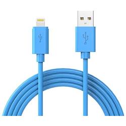 iPhone Charger MFi-Certified Lightning Cable - Made for iPhone X / 8/8 Plus / 7/7 Plus / 6/6 Plus / 5S (6FT Blue)