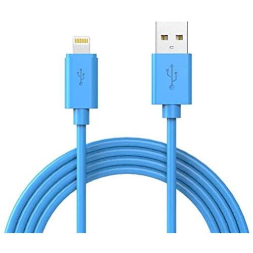 iPhone Charger MFi-Certified Lightning Cable - Made for iPhone X / 8/8 Plus / 7/7 Plus / 6/6 Plus / 5S (6FT Blue)