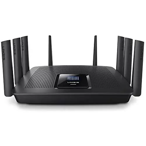 Linksys EA9500 Tri-Band Wi-Fi Router for Home (Max-Stream AC5400 MU-Mimo Fast Wireless Router), Black