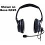 NFlightMic Universal Microphone for Aviation Headset - Works with Bose QC25 and QC35 Noise Cancelling Headphones