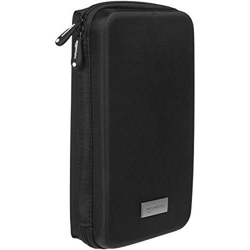 Amazon Basics Universal Travel Case Organizer for Small Electronics and Accessories, Black