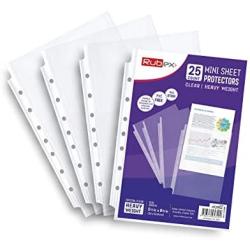 25 Mini Sheet Protectors