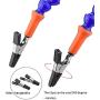 Toolour Helping Hands Soldering Third Hand Tools - 4 Arms with Adjustable Vise Tabletop Clamp Base for Electronics Repair Assembly Painting Jewelry DIY Arts Craft Hobby