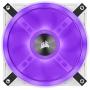 Corsair QL Series, iCUE QL120 RGB, 120mm RGB LED PWM White Fan, Triple Fan Kit with Lighting Node Core