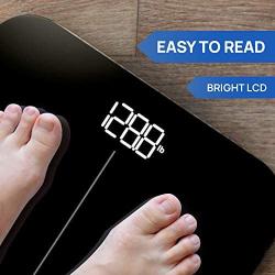 INEVIFIT Premium Bathroom Scale, Highly Accurate Digital Bathroom Body Scale, Precisely Measures Weight up to 400 lbs
