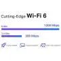 TP-Link AX1500 WiFi Extender Internet Booster, WiFi 6 Range Extender Covers up to 1500 sq.ft and 25 Devices,Dual Band up to 1.5Gbps Speed, AP Mode w/Gigabit Port, APP Setup, OneMesh Compatible(RE505X)