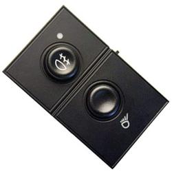 Beneges Fog Lamp and Cargo Lamp Switch Control Compatible with 2003-2007 Chevrolet Silverado/GMC Sierra, 2003-2006 Chevy Suburban/Avalanche/Tahoe/GMC Yukon/Cadillac Escalade D7096C 15143597