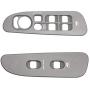BASIKER Driver & Passenger Taupe Door Window Switch Panel Bezel Compatible with Dodge 2002-2010 Ram 1500 2500 3500 Front Right & Left Seat