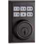 Kwikset 99090-023 SmartCode Electronic Deadbolt featuring Smart Key, Venetian Bronze