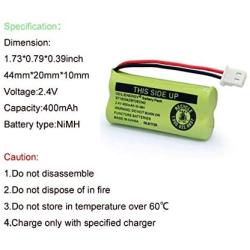 GEILIENERGY BT183342 BT283342 BT162342 BT262342 BT166342 BT266342 Phone Battery for Vtech CS6719 CS6419 CS6649 DS6151 AT&T CL4940 EL52300 Cordless Phone (Pack of 4)