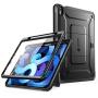 SUPCASE Unicorn Beetle Pro Series Case Designed for iPad Air 4 (2020) 10.9 Inch, with Pencil Holder & Built-in Screen Protector Full-Body Rugged Heavy Duty Case (Black)