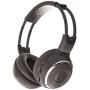 LeaningTech 2 Pack of IR Wireless Two-Channel Foldable Headphone, Two Channel Folding Adjustable Universal Rear Entertainment System Infrared Headphones for in Car TV Video Audio Listening
