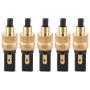 Gorgeri 5pcs Brake Light Switch, for BMW Ducat, Motorbike, ATV, Sport Dirt Pit, Electric Bike Interrupteur Moto, 6mm Copper Motorcycle Stoplight Tailight Front Rear Brake Clutch Switch Plug