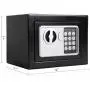 Mini Wall-in Style Electronic Code Metal Steel Box Safe Case
