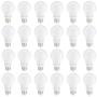 Amazon Basics 60W Equivalent, Daylight, Non-Dimmable, 10,000 Hour Lifetime, A19 LED Light Bulb | 24-Pack