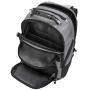 Targus Drifter II Backpack Design for Business Professional Commuter with Large Compartments, Durable Water Resistant, Hidden Zip Pocket, Protective Sleeve fits 16-Inch Laptop, Gray (TBB23804GL)