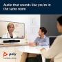 Poly - Studio - Premium Audio and Video Conferencing System (Polycom) - Plug-and-Play USB Connectivity - Video Solution for Home Office & Small Conference Rooms