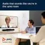 Poly - Studio - Premium Audio and Video Conferencing System (Polycom) - Plug-and-Play USB Connectivity - Video Solution for Home Office & Small Conference Rooms