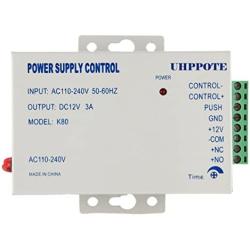UHPPOTE Power Supply 110-240VAC to 12VDC for Door Access Control System & Intercom Camera