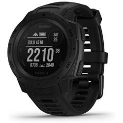 Garmin Instinct Tactical, Rugged GPS Watch, Tactical Specific Features, Constructed to U.S. Military Standard 810G for Thermal, Shock and Water Resistance, Black