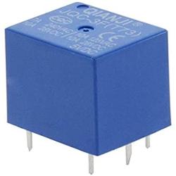 JQC-3F SPST Power Relay PCB Type DC 5V Coil 5 Pins Mini Power Coil Relay 25 Pcs