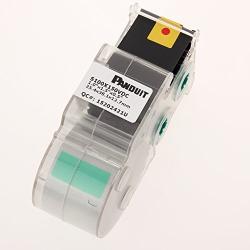 Panduit S100X150VDC P1 Cassette Self-Laminated Label, Vinyl, Green