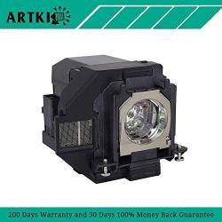 ELPLP96 / V13H010L96 Economical Replacement Lamp Bulb with Housing Fit for Epson  VS250 VS355 EX5260 VS350 EB-S05 EB-U05 EB-2042 EB-2247U EB-2142W EB-W05 EB-990U