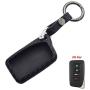 WFMJ Black Carbon Fiber Silicone for Lexus NX300h ES350 GS350 GS300h GS450h gs450h 4 Buttons Remote Smart Key Chain Holder Cover Case Fob