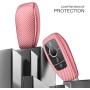 ELOHEI for Mercedes Benz Key Fob Cover, Premium Soft TPU Stripes 360 Degree Full Protection Key Case Cover for Mercedes Benz E Class, 2018 up S Class, 2017 2018 W213 Keyless Smart Key Fob (Pink) ELOHEI for Mercedes Benz Key Fob Cover, Premium Soft TPU Stripes 360 Degree Full Protection Key Case Cover for Mercedes Benz E Class, 2018 up S Class, 2017 2018 W213 Keyless Smart Key Fob (Pink)