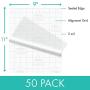 Mead Thermal Laminating Pouches, Lamination Sheets, Letter Size Pouch, 3 Mil, EZ-Align, 100 Pack (39029)