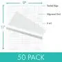 Mead Thermal Laminating Pouches, Lamination Sheets, Letter Size Pouch, 3 Mil, EZ-Align, 100 Pack (39029)