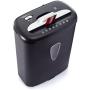 Amazon Basics 8-Sheet Capacity, Cross-Cut Paper and Credit Card Shredder, 4.1 Gallon