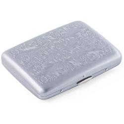 RFID Blocking Credit Card Holder/Protector - Best Metal/Stainless Steel Travel Wallet/Case for Men & Women