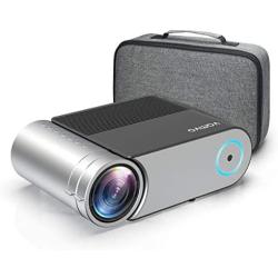 Mini Projector, Vamvo L4200 Portable Video Projector, Full HD 1080P 200” Display Supported; Outdoor Movie Projector 3800 Lux with 50,000 Hrs, Compatible with Fire TV Stick, PS4, HDMI, VGA, AV and USB