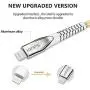 KINPS MFI Certified Lightning Cable 10FT, Upgrade iPhone Charger Cord Compatible with iPhone 12/11/XS Max/XS/XR/X/8 Plus/8/7 Plus/7/6S Plu/6Ss, iPad, (Gold)