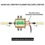 Electric Fuel Pump 12v Universal Inline Fuel Pump Low Pressure 2.5-4 PSI Gas Diesel Transfer Fuel Pump for Carburetor Lawnmover Boat Carter HEP-02A