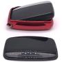Soft TPU Remote Holder Skin Protector Key Fob Cover Case Fit for Range Rover Discovery Sport Land Rover LR2 LR4 Evoque Jaguar XF XJ XJL XE Key Fob (Red)