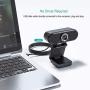 Webcam with Microphone, 1080P Full HD Webcam Streaming Computer Web Camera for Video Calling Conferencing Recording, USB Webcams for PC Laptop Desktop