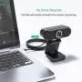 Webcam with Microphone, 1080P Full HD Webcam Streaming Computer Web Camera for Video Calling Conferencing Recording, USB Webcams for PC Laptop Desktop