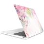 TOP CASE MacBook Air 13 Inch Case 2020 2019 2018 Release A1932/A2179, 2 in 1 Bundle Floral Pattern Hard Case + Keyboard Skin Compatible MacBook Air 13'' Retina Display fits Touch ID, Cherry