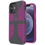 Speck Products CandyShell Pro Grip iPhone 12, iPhone 12 Pro Case, Slate Grey/It’s a Vibe Violet (137602-9230)