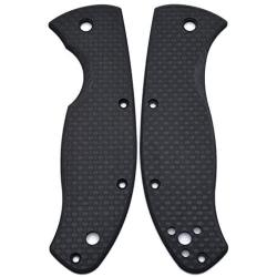 Flytanium Carbon Fiber Scales for Tenacious Knife