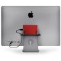 Twelve South Backpack for iMac and Apple Displays | Hidden Storage Shelf for Hard Drives and Accessories (Matte Black)