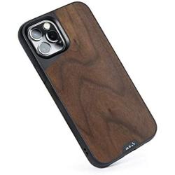 Mous - Protective Case for iPhone 12 Pro Max - Limitless 3.0 - Walnut - No Screen Protector
