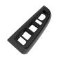 Dark Pewter Power Window Switch Bezel Front Left, for 2003-07 Silverado Sierra for 04-06 GMC Accessory 89045128