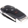 cciyu X 1 Flip Key Fob with Key Blade 4 buttons Replacement for 13 14 15 16 for F ord Fusion Series with FCC N5F-A08TAA