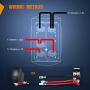 Nilight - 90008B Rock Lights Rocker Switch LED Light Bar 5Pin Laser On/Off LED Light 20A/12V 10A/24V Switch jumper wires set for Jeep Boat Trucks,2 years Warranty